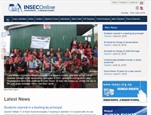 Tablet Screenshot of inseconline.org